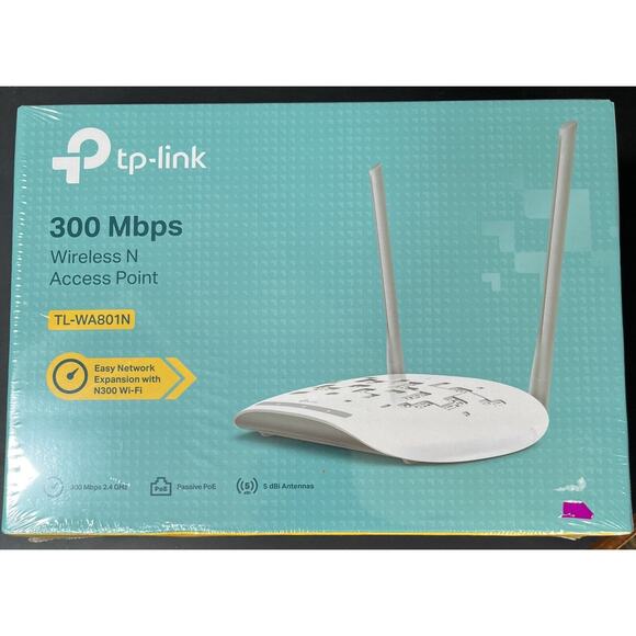 Access Point Wifi‎ 300Mbps TP-LINK TL-WA801N Wireless Ap/Client/Bridge A NEW - Picture 1 of 3